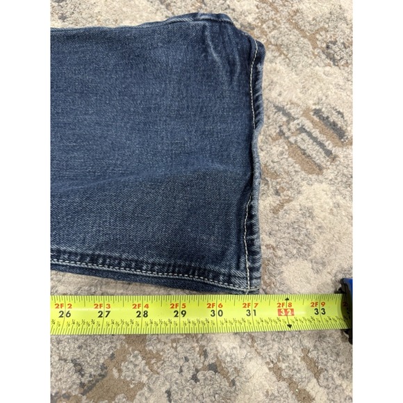 Silver Jeans Suki Slim Boot Blue Womens Size 33x33 Fits 37x31 - Picture 10 of 16